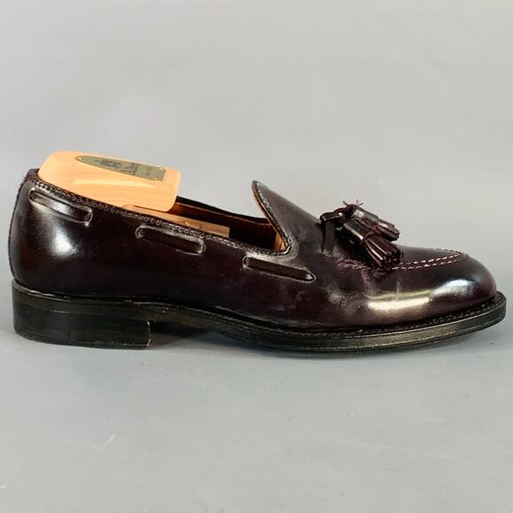 ALDEN Size 7 563 Color 8 Horween Cordovan Leather Tassels Loafers main image 8